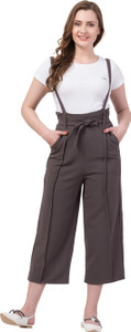 NNIFA Women Grey Dungaree