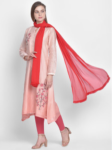 DUPATTA BAZAAR Chiffon Solid Women Dupatta