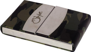 Style 98 Men Casual Green Aluminium Card Holder