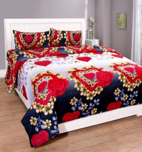 AAYUSH FAB Polycotton Double Bed Cover