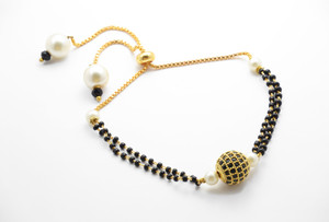 Vahni Alloy Gold-plated Bracelet