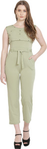 A R J FASHION Solid Women Jumpsuit