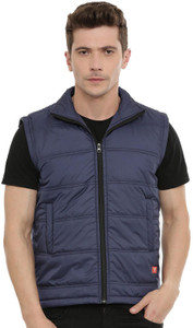 UNSULLY Sleeveless Solid Men Jacket