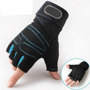 GymWar SPIDER GEL GLOVES WITH EXTRA HOLD AND WRIST SUPPORT Gym & Fitness Gloves