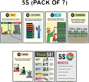 Mr. SAFE 5S In In Eco Vinyl Sticker - Self Adhesive (12 Inch X 8 Inch ...