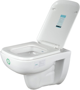 Commode Raja Jaquar Ceramic Wall Hung Commode (White) Western Commode Price in India ...