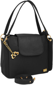 I Define You Women Black Handbag