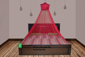 Winberg Double Bed Canopy Net Nylon Washable Adults Mosquito Net