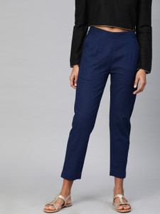 DIVENA Regular Fit Women Blue Trousers