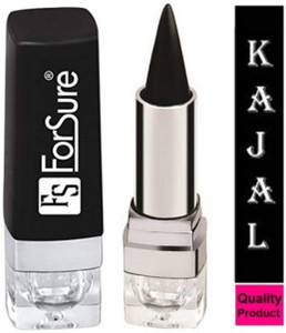 ForSure Deep Black Platinum kajal Smudge Proof For Eyes