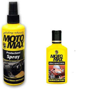 Motomax Liquid Car Polish for Exterior, Metal Parts - Image 2