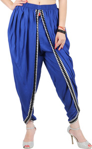 SUKRITI Solid Rayon Women Harem Pants