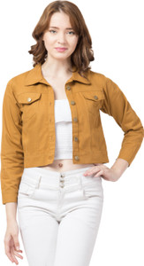 FUNDAY FASHION 3/4th Sleeve Solid Women Jacket