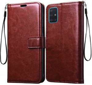 Casotec Flip Cover for Samsung Galaxy A51
