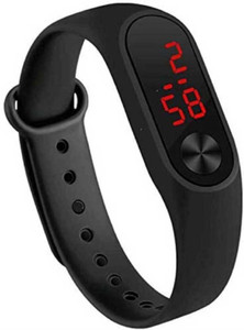 Ridhu Fashions RF02 Rubber Magnet LED Watch