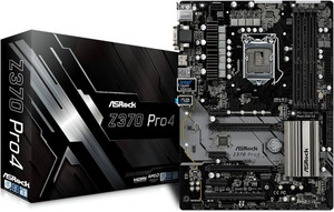 ASRock Z370 PRO4 LGA1151Socket ATX Intel Z370 Chipset DDR4