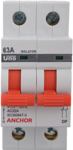 ANCHOR UNO ISOLATOR MCB