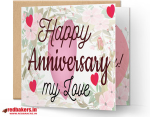 redbakers.in Happy Anniversary Great Together Greeting Card Greeting Card