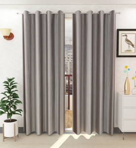 Flipkart SmartBuy 210 cm (7 ft) Door Polyester Curtain (Pack Of 2)