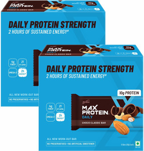 RiteBite Max Protein Daily Choco Classic Bars Box