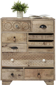 THE ATTIC Solid Wood Free Standing Chest of Drawers
