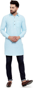 Sayesha Men Solid Pathani Kurta