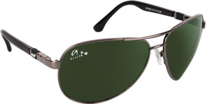 AISLIN Aviator, Wrap-around Sunglasses