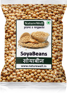 Naturewell Organics White Soya Bean (Whole)