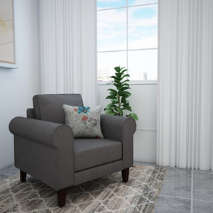 Flipkart Perfect Homes Juliet Fabric 1 Seater  Sofa
