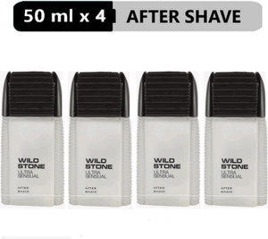 Wild Stone Ultra Sensual Aftershave Lotion (50 ml each)