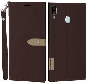 Krofty Flip Cover for Samsung Galaxy M20