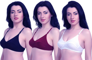 Sexy Bust Women Full Coverage Non Padded Bra