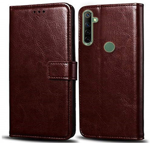 Krofty Flip Cover for Realme Narzo 10