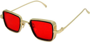 SHOKY LOOKS Retro Square Sunglasses
