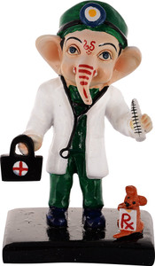 SN Handicrafts DR GANPATI 0101 Decorative Showpiece  -  20.32 cm