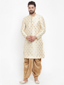 Over Crowd Men Kurta Dhoti Set