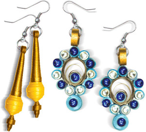 ToyKraftt Jewellery Designs - Paper Quilling Craft kit for Girls 7 Years & Above