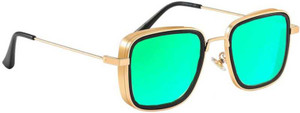 Garth Retro Square Sunglasses