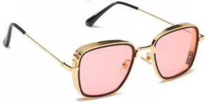 LANDSLIDE Retro Square Sunglasses