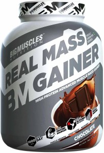 BIGMUSCLES NUTRITION Real Mass Weight Gainers/Mass Gainers