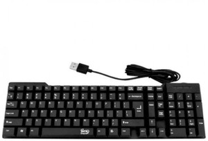 Prolite USB Keyboard Wired USB Desktop Keyboard (Black) Wired USB ...