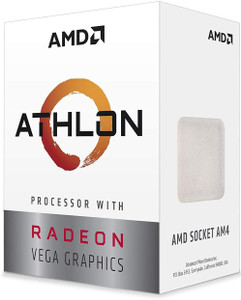 AMD Athlon 3000G with Radeon Vega GHz AM4 Socket Cores Threads  MB L2 MB L3 Desktop Processor AMD