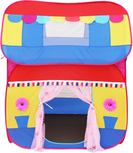 Homecute Foldable Pop Up Hut Type Kids Toy Play Tent House