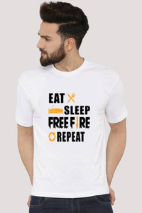 Deccan Store Printed Men Round Neck Multicolor T-Shirt