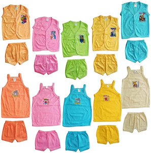 Suman Tex Baby Boys & Baby Girls Casual Vest Shorts