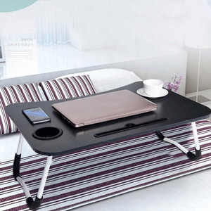 MemeHO PS New black Wood Portable Laptop Table