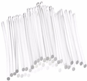 Saleh 7mm(20 Watt Glue Guns Only) Transparent Sticks - Pack of 20 Adhesive