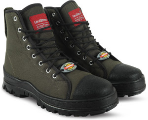 Unistar High Ankle Riding Boots for Hiking & Trekking | Mild Waterproof Protection Boots For Men