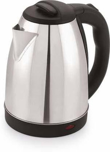 ASHLAS Stainless Steel Scarlett Electric Elegant Design for Hot Water, Tea, Rice and Cooking Foods Kettle,Scarlett Stainless Steel Electric Heat Kettle 2.0 litres for Tea,Coffee,Milk,Water Heater Electric Kettle Multi Cooker Electric Kettle (2 L, Silver) Electric Kettle