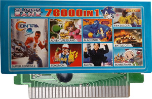 VK MART 8 Bit Tv Video Game Cassetts Like 76000 IN 1 CASSETTES AND